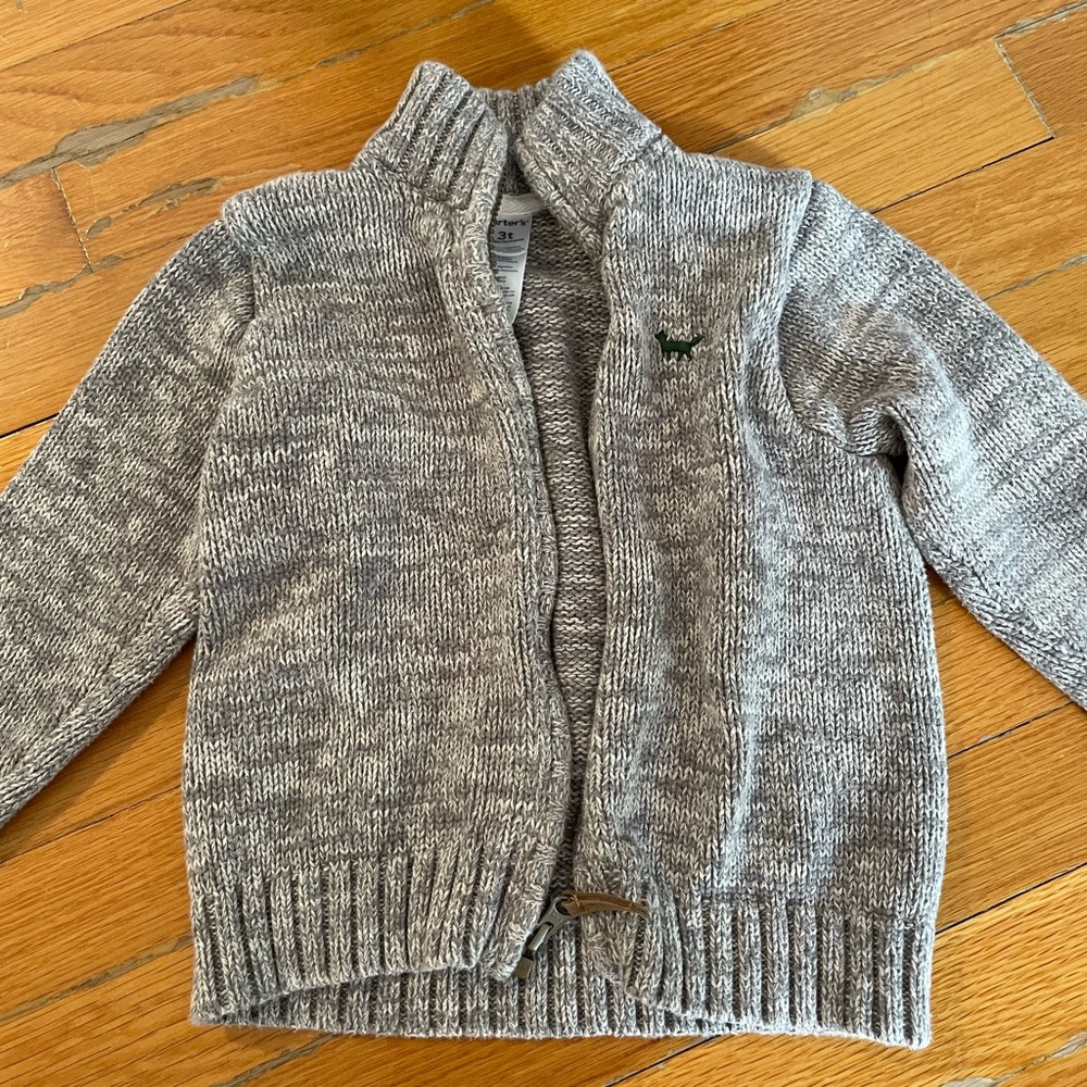 Carter's Heather Gray Kids Sweater